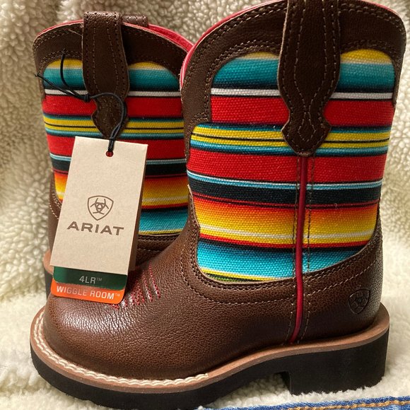 Ariat Other - ARIAT Kids Fatbaby Bell Boots Serape Print…